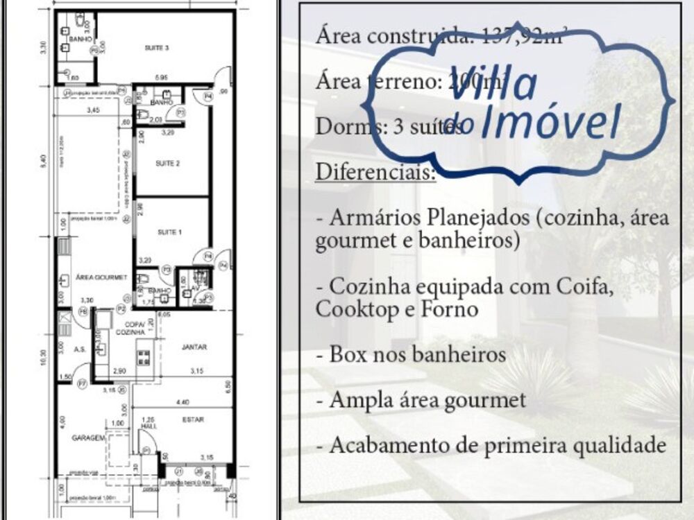 Casa de Condomínio, 3 quartos - Foto 3