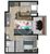 Apartamento, 2 quartos, 39 m² - Foto 1