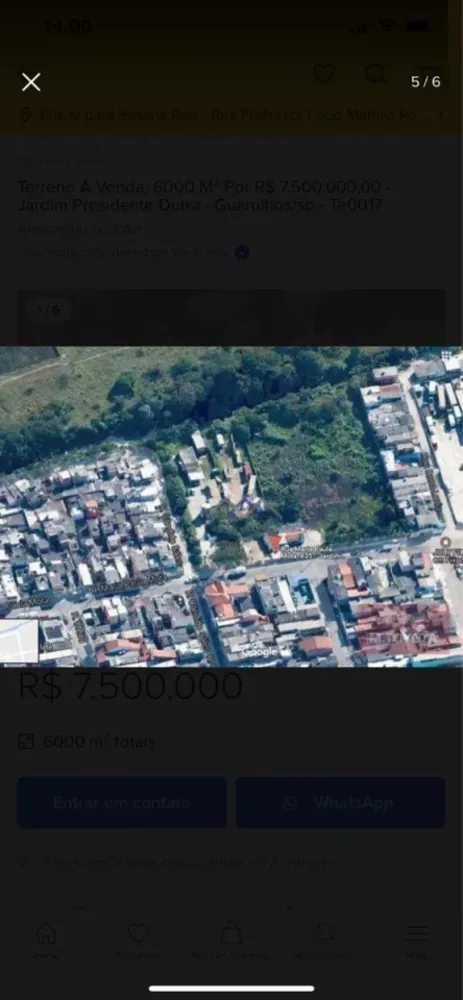 Terreno à venda, 6000m² - Foto 2