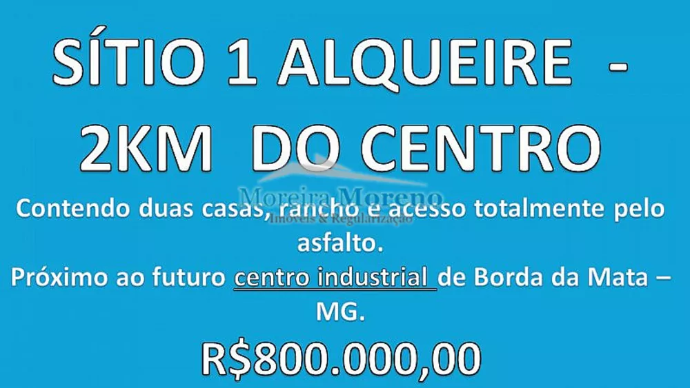 Sítio, 2 quartos, 2 hectares - Foto 1