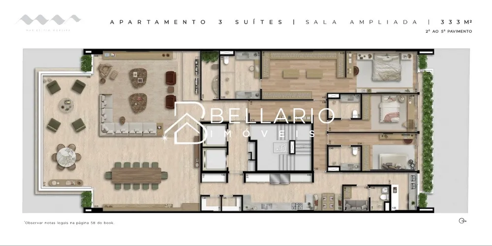 Apartamento, 4 quartos, 333 m² - Foto 23