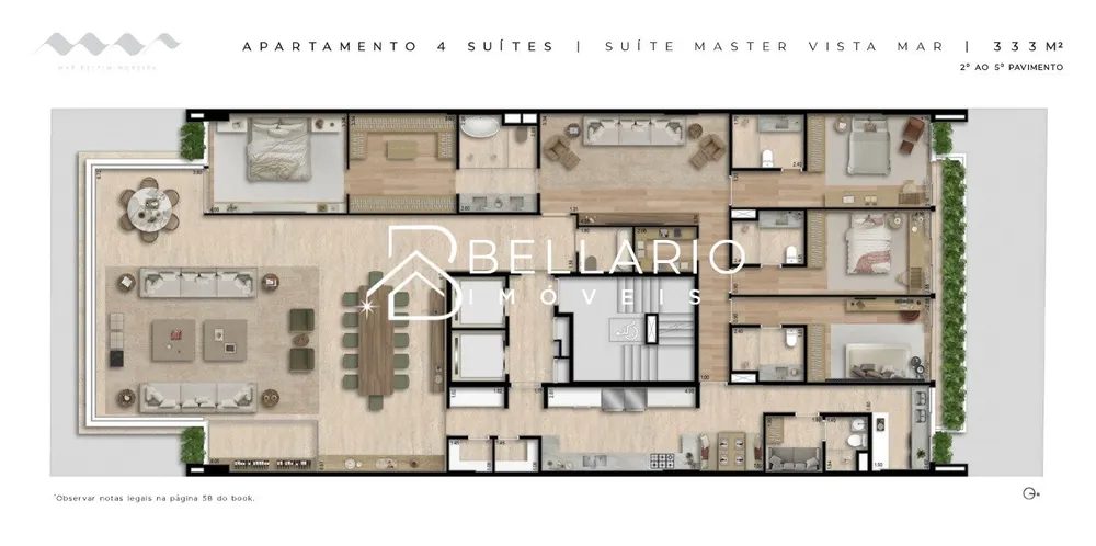 Apartamento, 4 quartos, 333 m² - Foto 24
