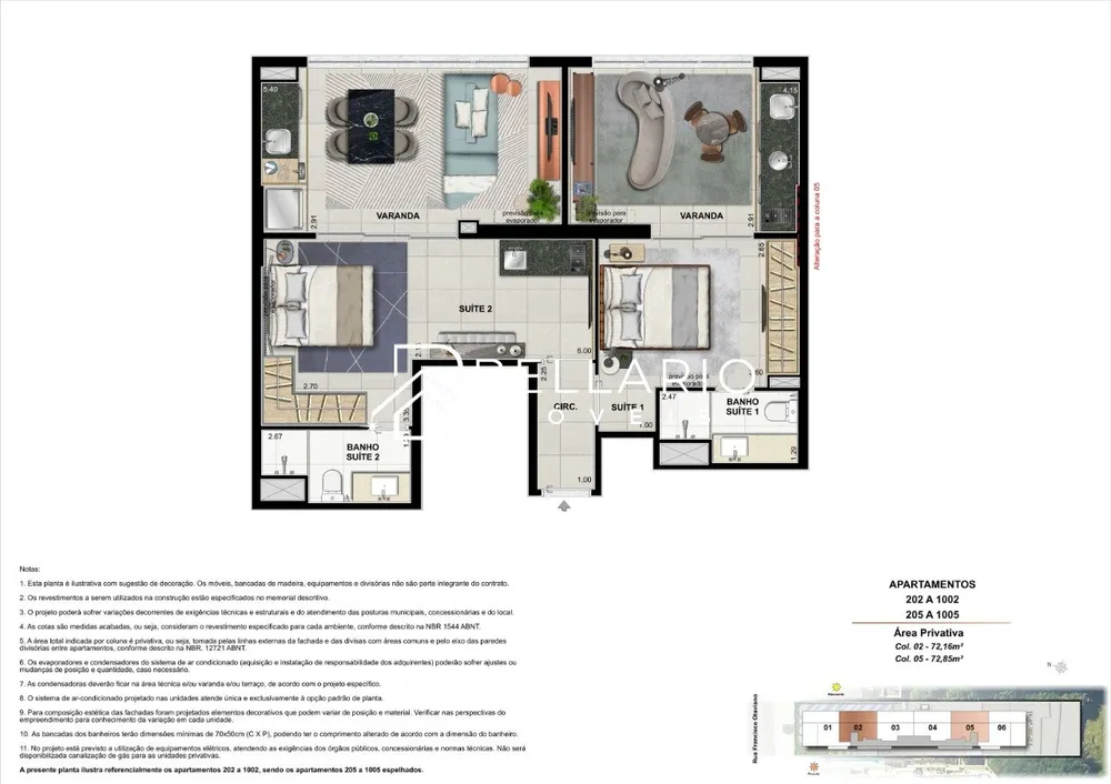 Apartamento, 2 quartos, 72 m² - Foto 11