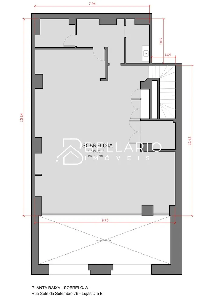 Loja-Salão, 271 m² - Foto 18