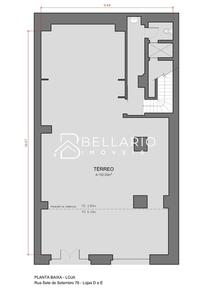 Loja-Salão, 271 m² - Foto 17