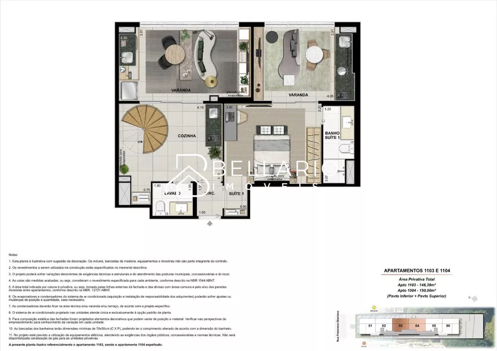 Cobertura, 2 quartos, 150 m² - Foto 30