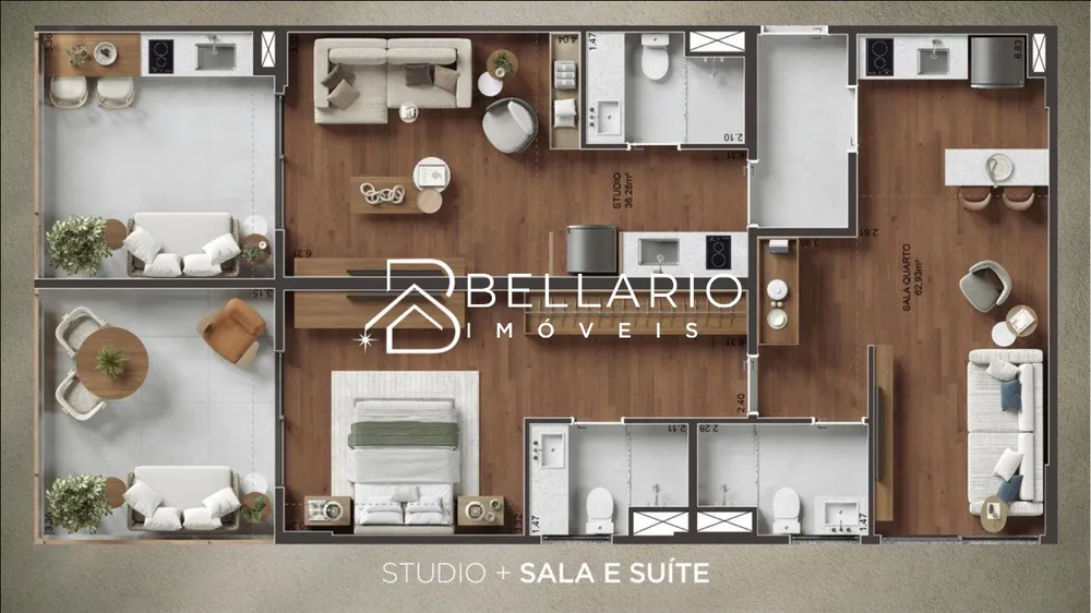Apartamento, 2 quartos, 99 m² - Foto 6