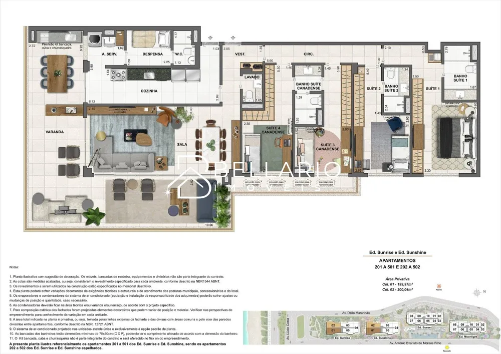 Apartamento, 4 quartos, 200 m² - Foto 25