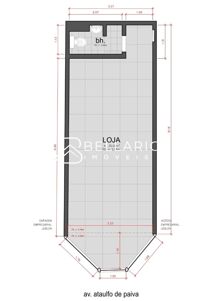 Loja-Salão, 33 m² - Foto 21