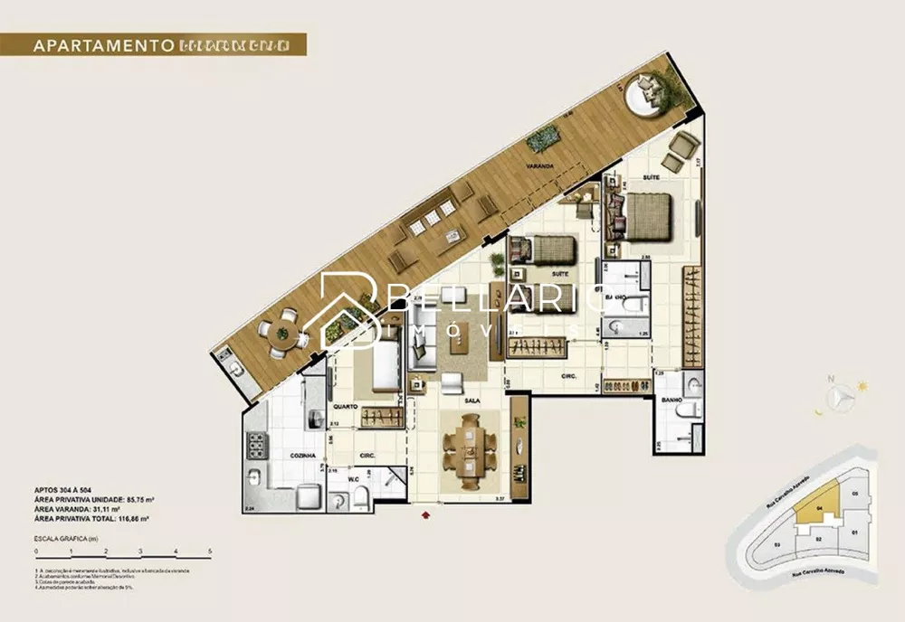 Apartamento, 3 quartos, 117 m² - Foto 30