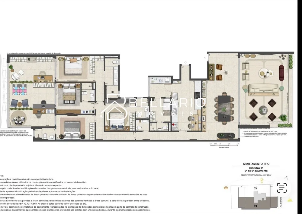 Apartamento, 4 quartos, 267 m² - Foto 28