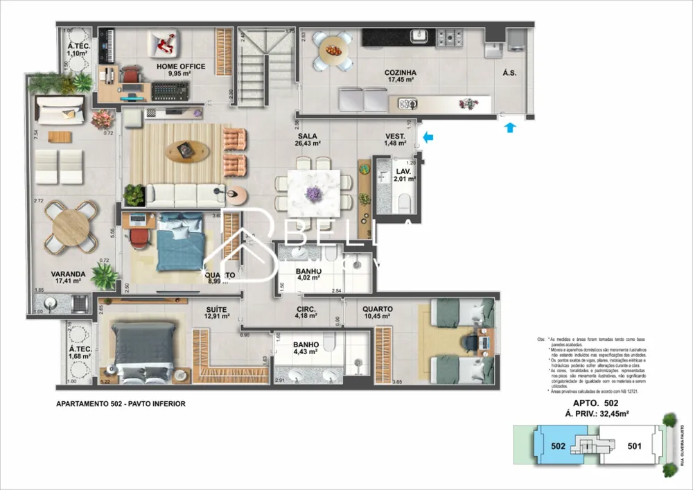 Cobertura, 4 quartos, 271 m² - Foto 4