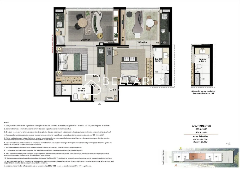Apartamento, 2 quartos, 72 m² - Foto 13