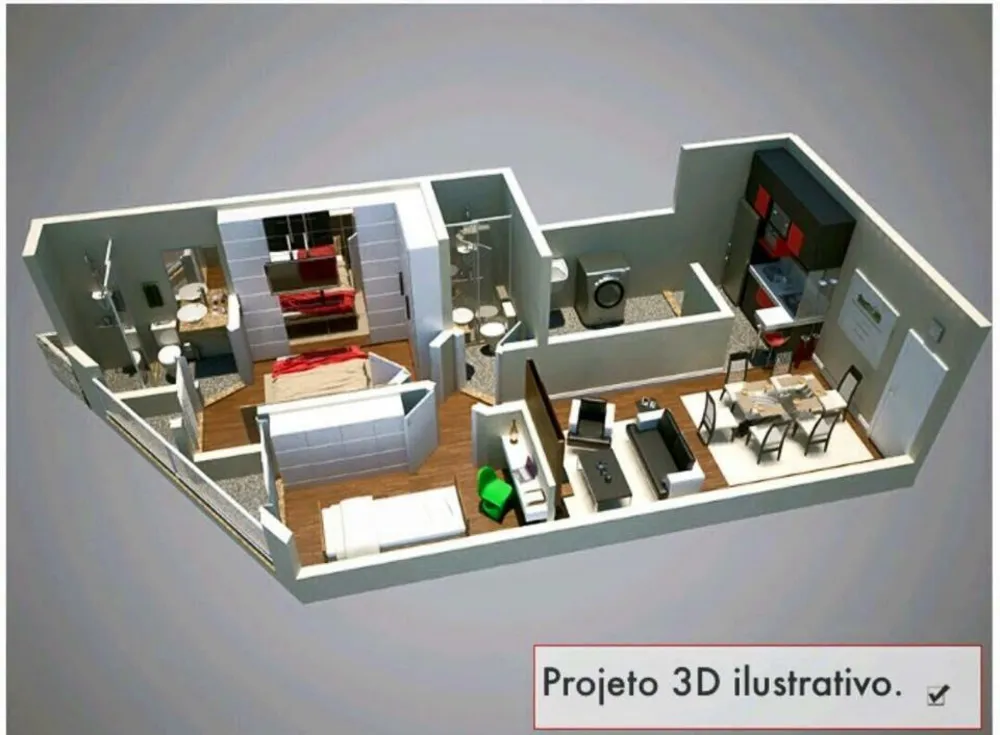 Cobertura, 2 quartos, 46 m² - Foto 4