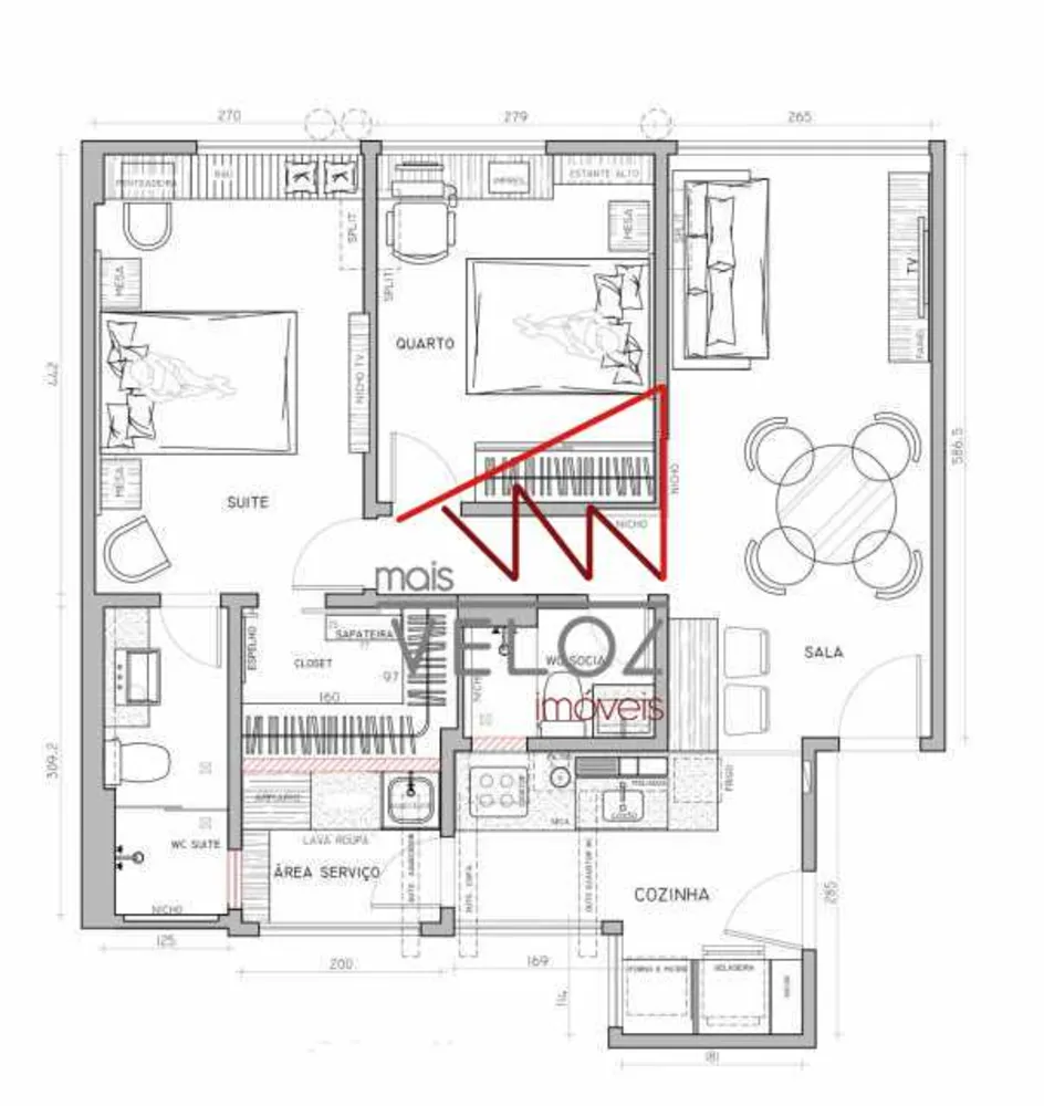Apartamento, 2 quartos, 80 m² - Foto 11