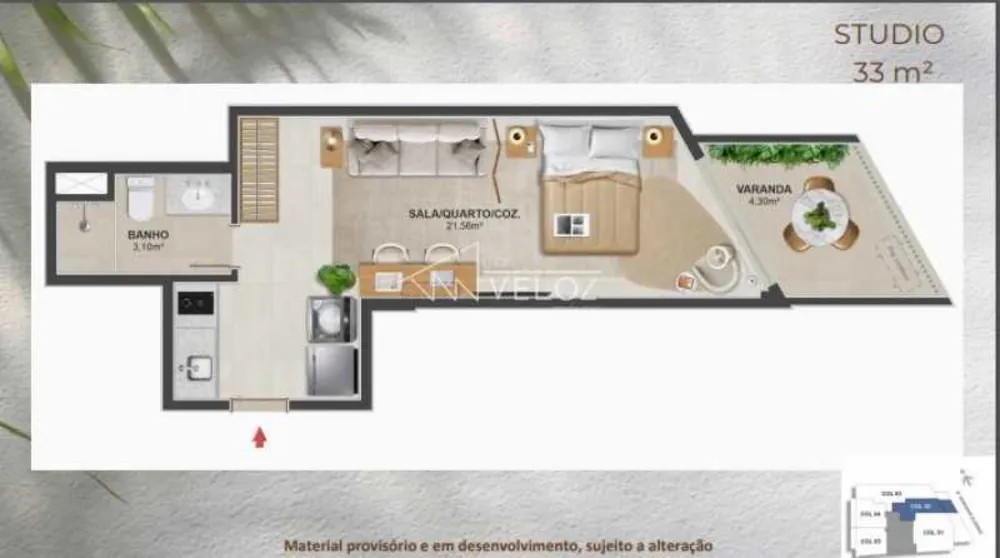 Apartamento, 2 quartos, 1 m² - Foto 16