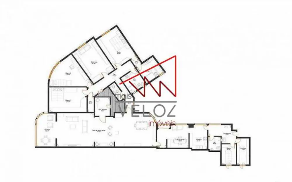 Apartamento, 4 quartos, 280 m² - Foto 6