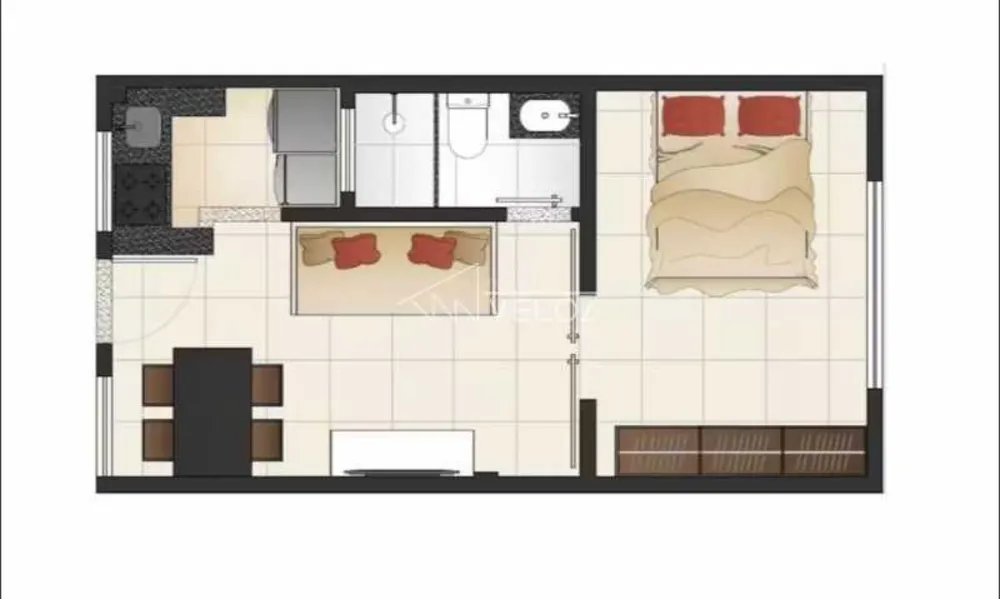 Apartamento, 1 quarto, 40 m² - Foto 10