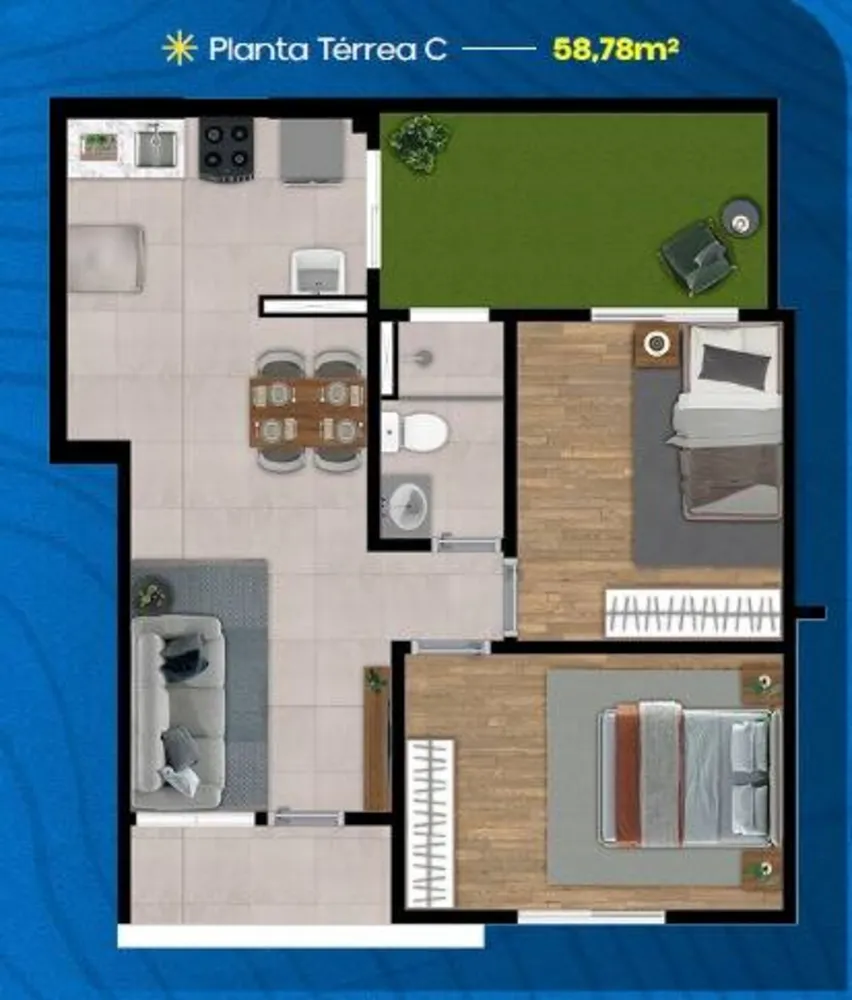 Apartamento, 2 quartos - Foto 10