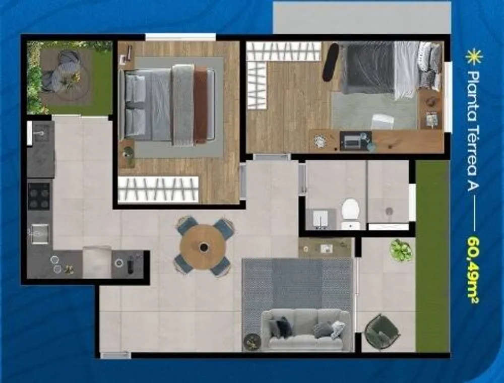 Apartamento, 2 quartos - Foto 5