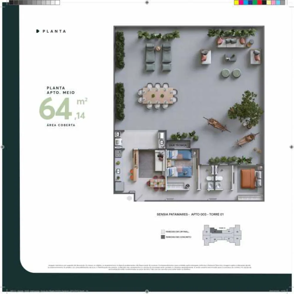Apartamento, 2 quartos, 64 m² - Foto 18