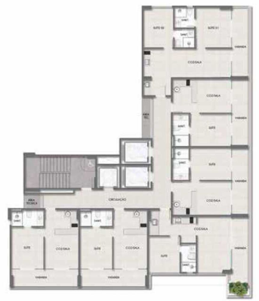 Apartamento, 1 quarto, 36 m² - Foto 7