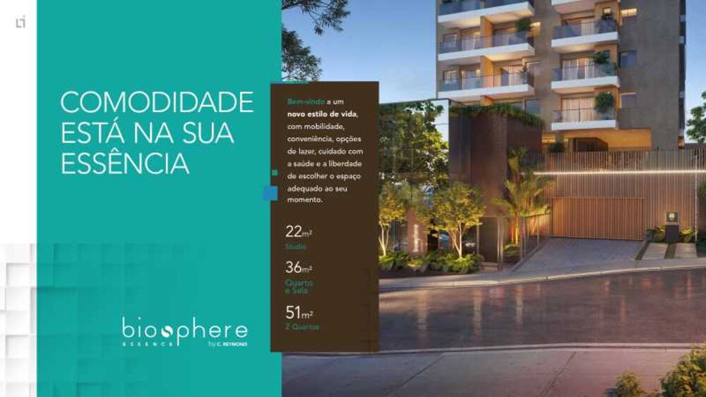 Loft à venda com 1 quarto, 22m² - Foto 1