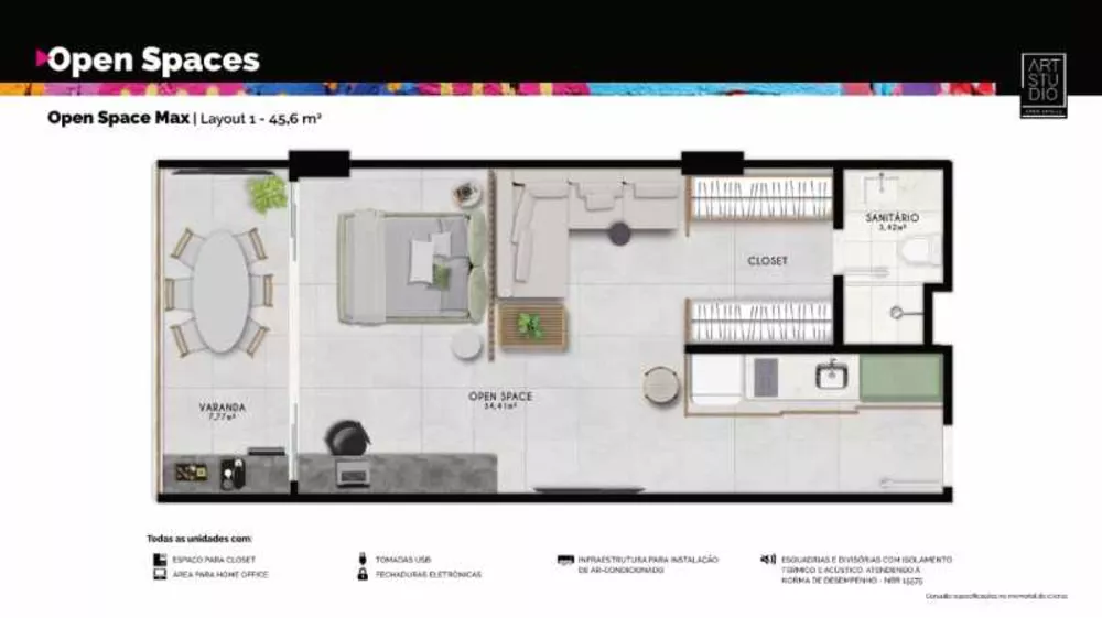 Loft, 30 m² - Foto 6