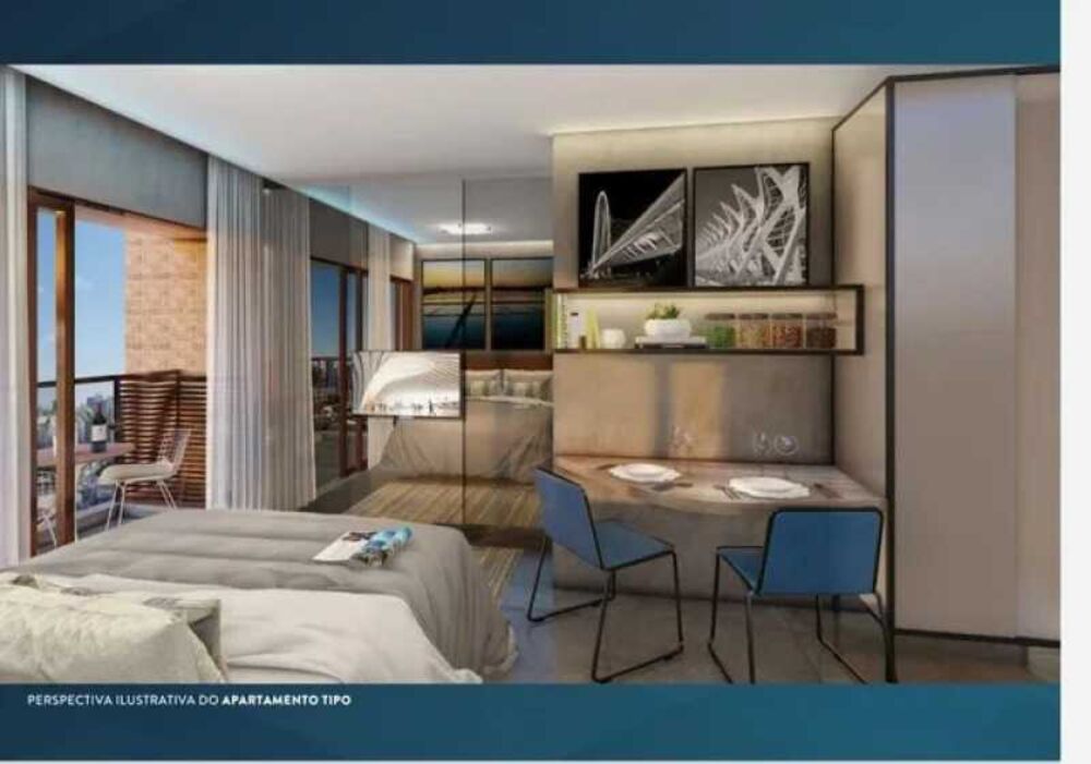 Apartamento, 1 quarto, 25 m² - Foto 1