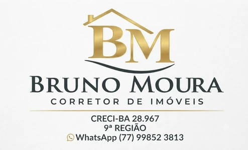 Logo de CORRETOR DE IMÓVEIS BRUNO MOURA