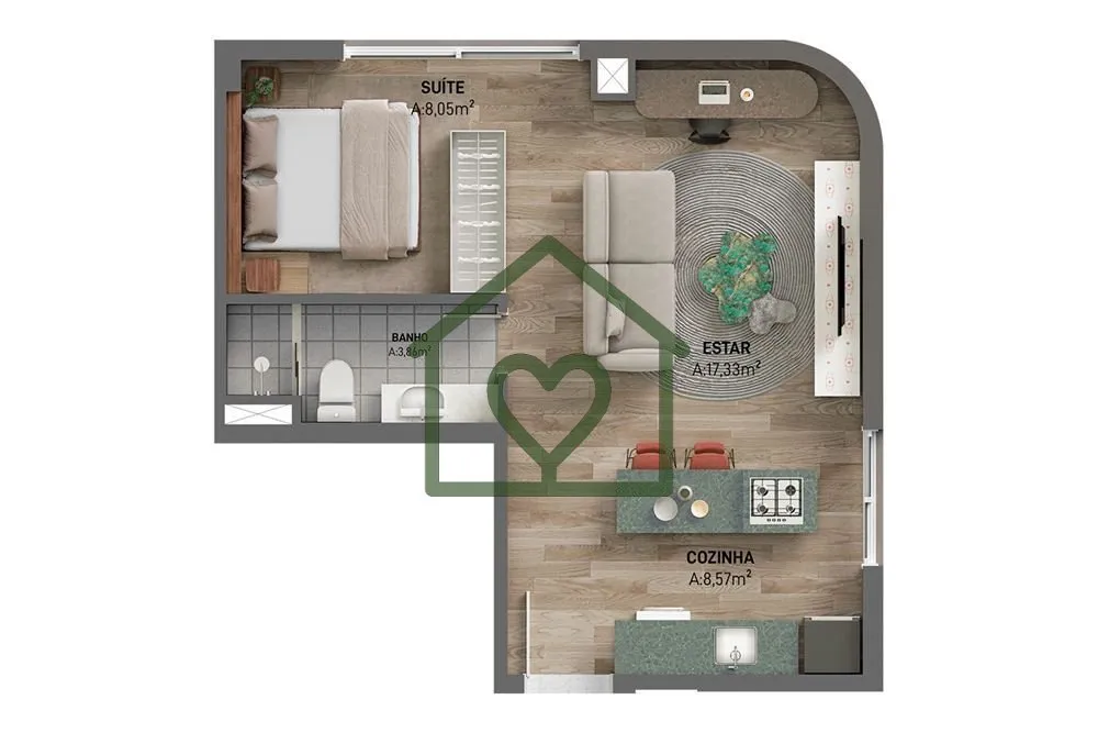 Apartamento, 2 quartos, 93 m² - Foto 3