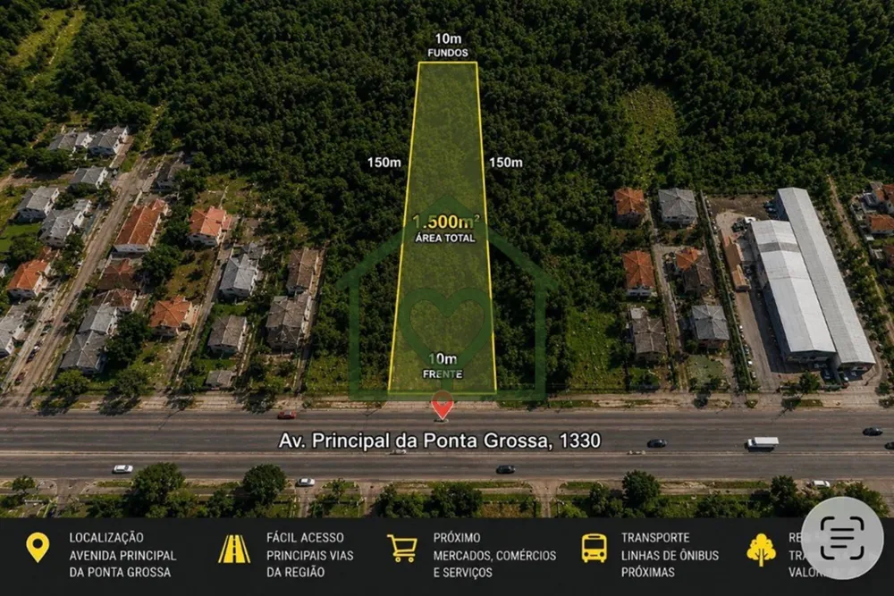 Terreno, 1500 m² - Foto 1