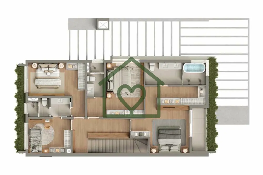 Casa de Condomínio, 4 quartos - Foto 7