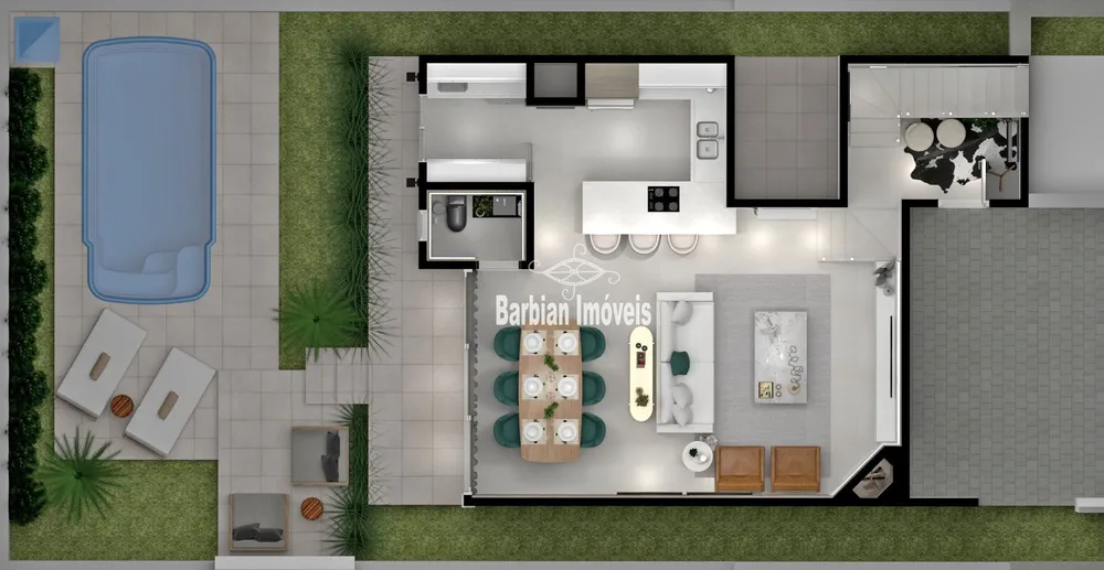 Casa, 3 quartos, 188 m² - Foto 3