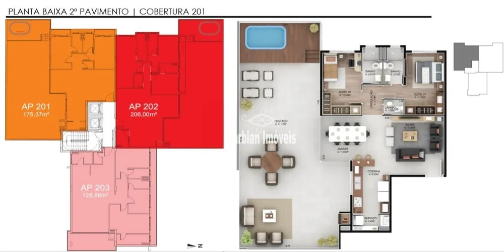 Apartamento, 3 quartos, 168 m² - Foto 4