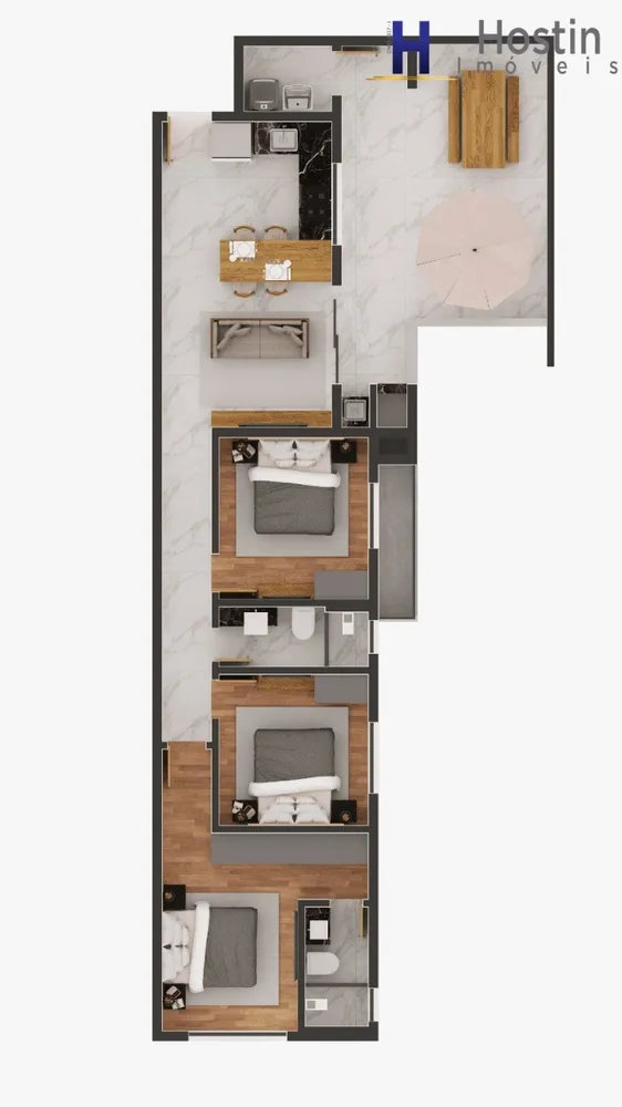 Apartamento, 2 quartos, 58 m² - Foto 5