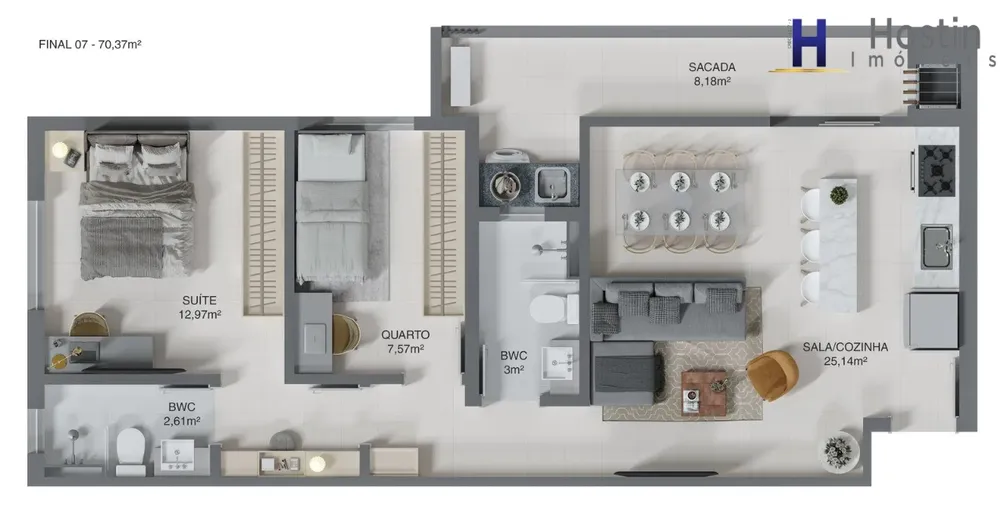 Apartamento, 2 quartos, 112 m² - Foto 13