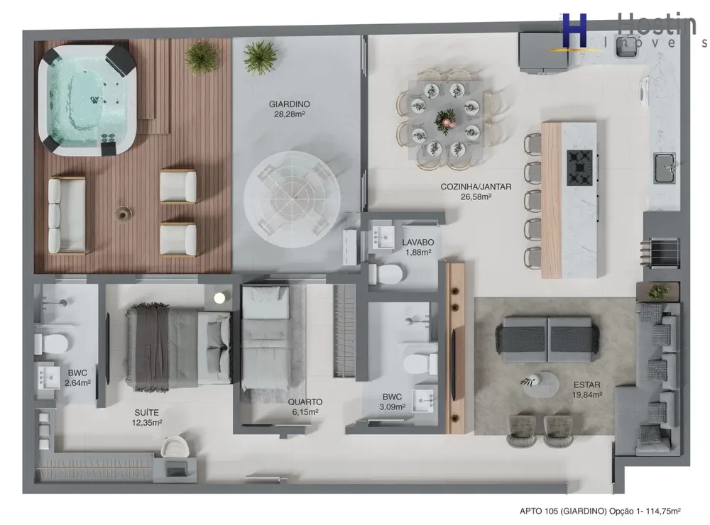 Apartamento, 2 quartos, 112 m² - Foto 12