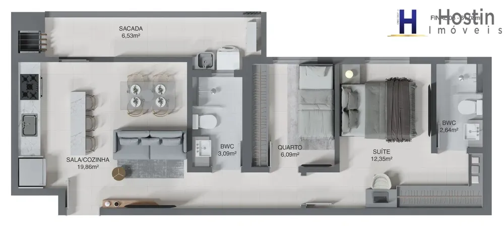 Apartamento, 2 quartos, 112 m² - Foto 8