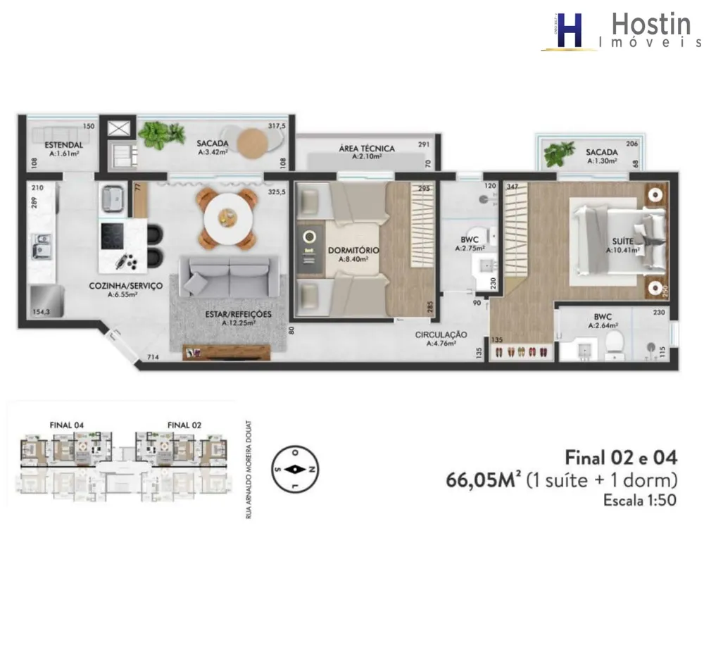 Apartamento, 2 quartos, 62 m² - Foto 12
