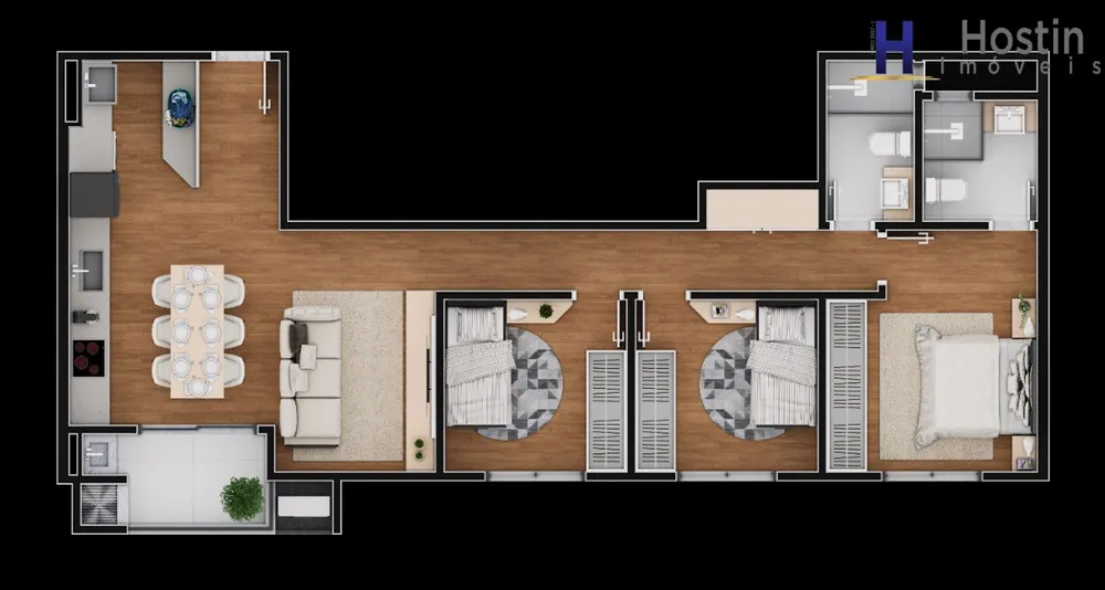 Apartamento, 3 quartos, 78 m² - Foto 12