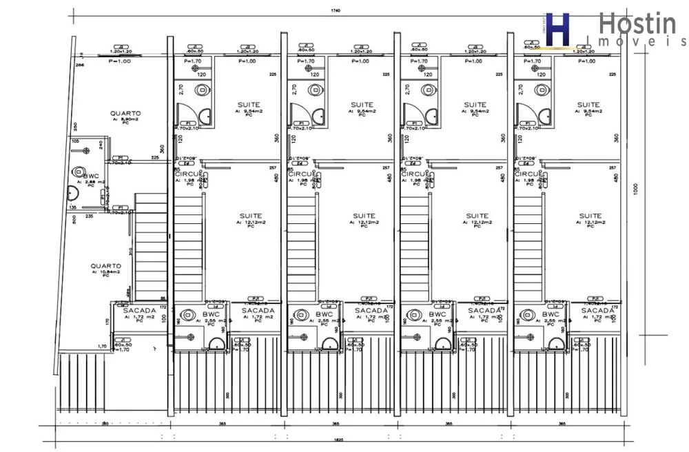 Sobrado, 2 quartos, 75 m² - Foto 13