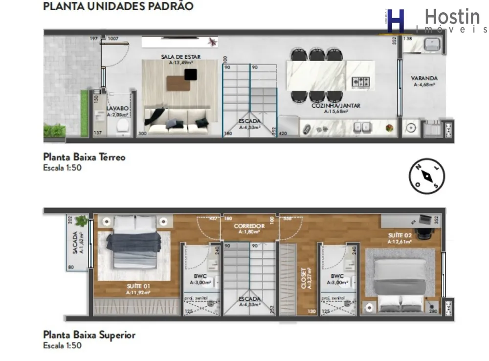 Sobrado, 2 quartos, 92 m² - Foto 11