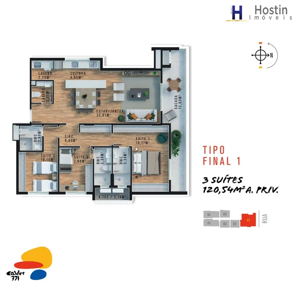 Apartamento, 2 quartos, 122 m² - Foto 13