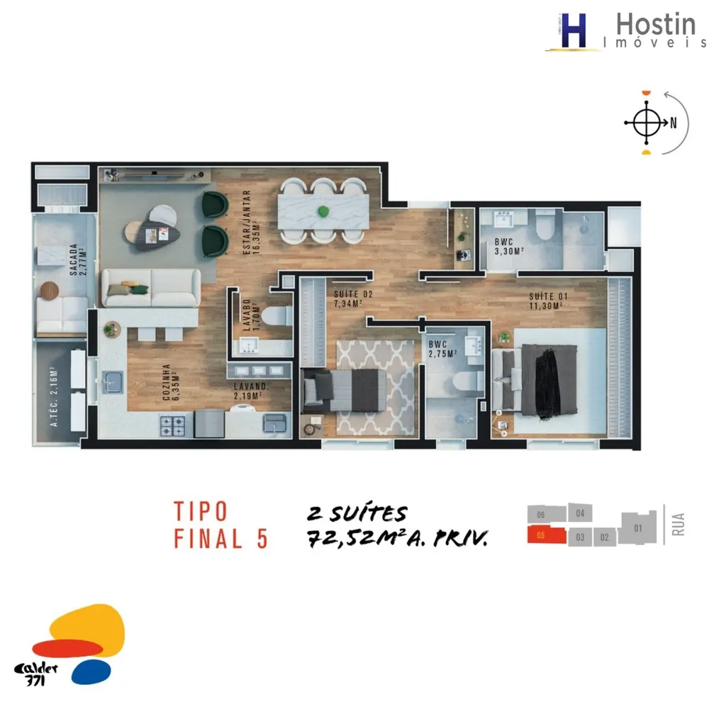 Apartamento, 2 quartos, 122 m² - Foto 12