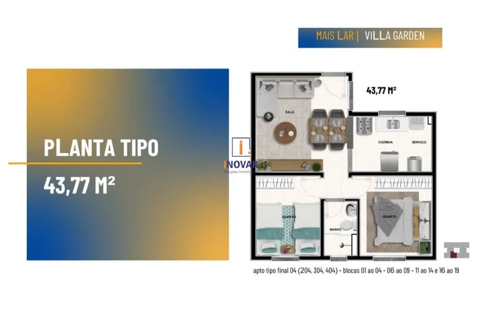 Apartamento, 2 quartos - Foto 12