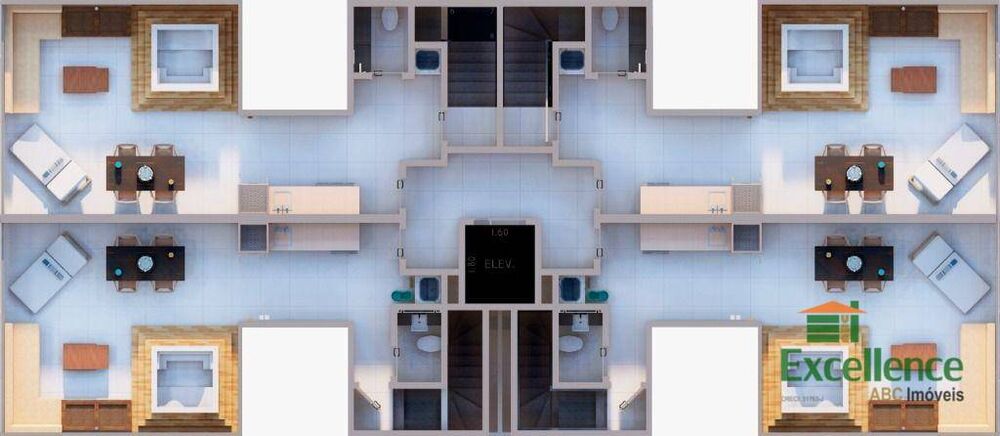 Cobertura, 2 quartos, 96 m² - Foto 1