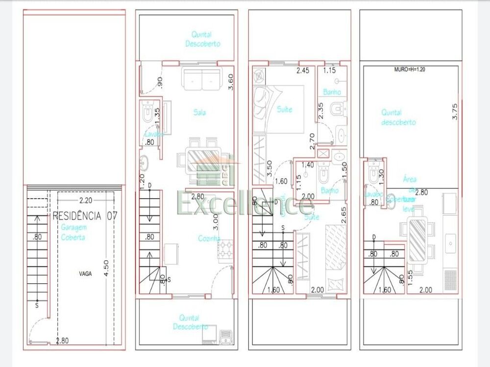 Sobrado, 2 quartos, 158 m² - Foto 12