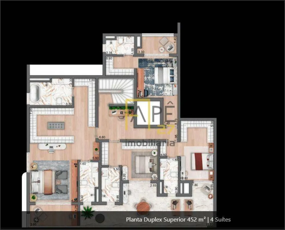 Apartamento, 4 quartos, 251 m² - Foto 7
