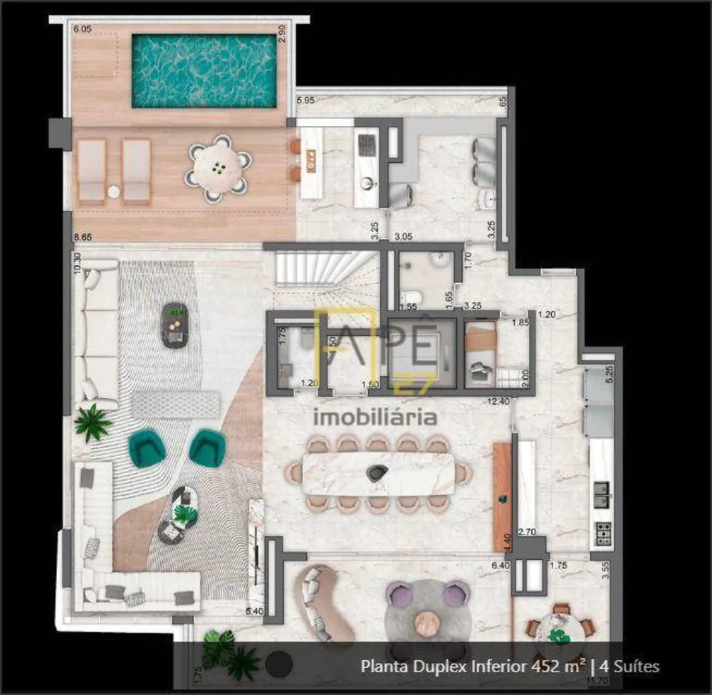 Apartamento, 4 quartos, 251 m² - Foto 6